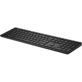 HP 495K dual-mode clavier Noir, Layout BE (AZERTY), 100%, BE (AZERTY), 100%, sans fil, Bluetooth