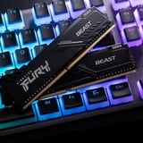 Kingston FURY 64 Go DDR4-3600 Kit, Mémoire vive Noir, KF436C18BBK2/64, Beast, XMP
