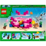 LEGO Minecraft - La maison axolotl, Jouets de construction 21247