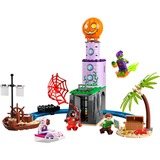 LEGO Spider-Man - L'équipe Spidey au phare du Bouffon Vert, Jouets de construction 
