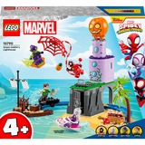 LEGO Spider-Man - L'équipe Spidey au phare du Bouffon Vert, Jouets de construction 
