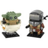 LEGO Star Wars - Le Mandalorien et L'Enfant, Jouets de construction 75317