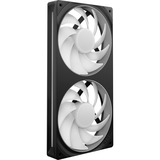 NZXT F280 RGB CORE ventilateurs de boîtier Noir, 2 pièces, 280 x 140 x 26 mm