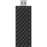 Netgear A9000-100PES, Adaptateur WLAN Noir