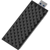 Netgear A9000-100PES, Adaptateur WLAN Noir