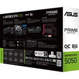 ASUS GeForce RTX 5050 PRIME OC 8 Go, Carte graphique DLSS 4, 3x DisplayPort, 1x HDMI 2.1