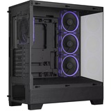 ASUS  boîtier midi tower Noir | 2x USB-A | 2x USB-C | Window
