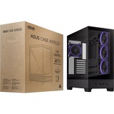 ASUS  boîtier midi tower Noir | 2x USB-A | 2x USB-C | Window