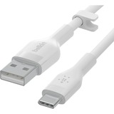 Belkin Câble BOOSTCHARGE Flex USB-A/USB-C Blanc, 3 m