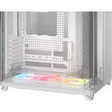 Corsair AIR 5400 LX-R LINK boîtier midi tower Blanc | 3x USB-C | RGB | Verre Trempé