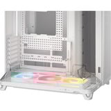 Corsair  boîtier midi tower Blanc | 3x USB-C | RGB | Verre Trempé