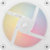 Corsair iCUE LINK LX120-R RGB Reverse Fans Starter Kit, Ventilateur de boîtier Blanc, 3 pièces, 4 broches PWM