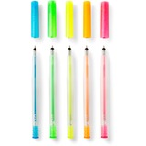 Cricut Glitter Gel Neon Pen Set 5 stylos