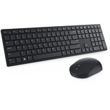 Dell KM5221W set de bureau sans fil Noir, Layout EU (QWERTY), 100%, 1600 dpi