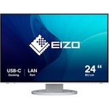 EIZO EV2495-WT 24.1" Moniteur  Blanc, HDMI, DisplayPort, 3x USB-A 3.2 (5 Gbit/s), USB-B, 2x USB-C 3.2 (5 Gbit/s), RJ-45