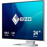EIZO EV2495-WT 24.1" Moniteur  Blanc, HDMI, DisplayPort, 3x USB-A 3.2 (5 Gbit/s), USB-B, 2x USB-C 3.2 (5 Gbit/s), RJ-45