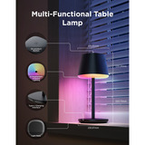 Govee Govee Table Lamp Classic S, Lampe Noir