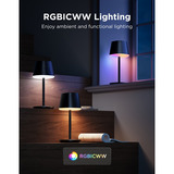 Govee Table Lamp Classic S, Lampe Noir