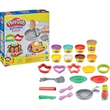 Hasbro Kitchen Creations Flip 'n Pancakes Playset Jeu de pâte à modeler 463 g Multicolore 1 pièce(s) Jeu de pâte à modeler, Multicolore, Enfant, 22 pièce(s), Pot en plastique, 8 couleurs