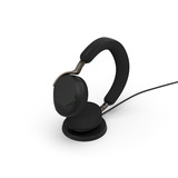Jabra Evolve3 75 casque on-ear Noir, Microsoft Teams (MS), Link390 USB-A