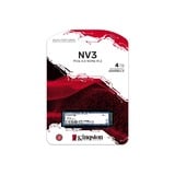 Kingston NV3 4 To SSD SNV3S/2000G, PCIe 4.0 x4, NVMe, M.2 2280