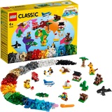 LEGO Classic 11015 Briques créatives « Autour du monde », Jouets de construction Jeu de construction, 4 an(s), Plastique, 950 pièce(s), 1,03 kg