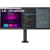 LG 34WN780-B écran plat de PC 86,4 cm (34") 3440 x 1440 pixels UltraWide Quad HD LED Noir, Moniteur LED Noir, 86,4 cm (34"), 3440 x 1440 pixels, UltraWide Quad HD, LED, 5 ms, Noir