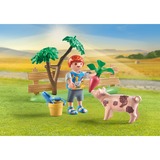 PLAYMOBIL Country - Potager idyllique dans la maison des grands-parents, Jouets de construction 71443
