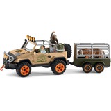 Schleich Wild Life - Camion tout-terrain avec treuil, Figurine 42410