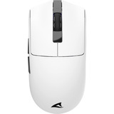 Sharkoon FIREGLIDER One, Souris gaming Blanc, 400 - 12 000 DPI, 2,4 GHz / USB