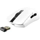 Sharkoon FIREGLIDER One, Souris gaming Blanc, 400 - 12 000 DPI, 2,4 GHz / USB