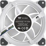 Thermaltake Riing Quad 14 RGB Radiator Fan TT Premium Edition Single Fan Pack, Ventilateur de boîtier Blanc, Ventilateur, 14 cm, Blanc