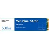 WD Blue SA510 500 Go SSD Bleu/Blanc, WDS500G3B0B, M.2 2280