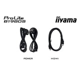 iiyama ProLite B1980S-B1 19" Moniteur Noir, 1x DisplayPort, 1x HDMI