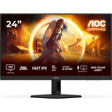 AOC  23.8" Moniteur gaming  Noir/Rouge