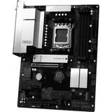 ASRock B850 ROCK WIFI 7 carte mère socket AM5 Noir/Argent, Socket AM5, DDR5, RAID, 2.5Gb-LAN, Wi-Fi 7, BT, Sound, ATX