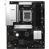 ASRock B850 ROCK WIFI 7 carte mère socket AM5 Noir/Argent, Socket AM5, DDR5, RAID, 2.5Gb-LAN, Wi-Fi 7, BT, Sound, ATX
