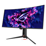 ASUS ROG Swift OLED PG34WCDN 34" Moniteur UltraWide gaming incurvé  Noir, 360 Hz, HDMI, DisplayPort 2.1, USB-C 90W PD