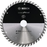 Bosch 2 608 837 714 lame de scie circulaire 21 cm 1 pièce(s) Bois dur, Bois tendre, Bois, 21 cm, 3 cm, 1,2 mm, 7000 tr/min, 1,7 mm