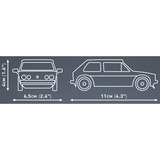 COBI Volkswagen Golf GTI (1976-1983), Jouets de construction Blanc, Échelle 1:35