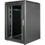 Digitus Armoire réseau Série Unique - 800x800 mm (LxP), Armoire informatique Noir