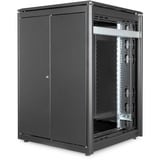 Digitus Armoire réseau Série Unique - 800x800 mm (LxP), Armoire informatique Noir