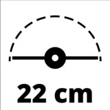 Einhell GC-ET 2522 250 W Électricité CA Noir, Rouge, Coupe-bordures Rouge, 1,2 mm, 6 m, 12000 tr/min, Noir, Rouge, 22 cm, Électricité CA