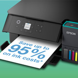 Epson EcoTank ET-2950, Imprimante multifonction Noir, Numérisation, copie, Wi-Fi, jusqu'à 3 ans d'encre inclus
