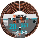 GARDENA 18034-20 tuyau d'arrosage 20 m Au-dessus/sous la terre Gris, Orange Noir/Orange, 20 m, Au-dessus/sous la terre, Gris, Orange, 25 bar, 1,3 cm