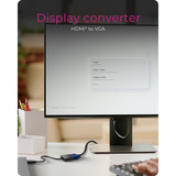 ICY BOX IB-AC502a HDMI vers VGA, Adaptateur Noir