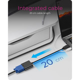 ICY BOX IB-AC502a HDMI vers VGA, Adaptateur Noir