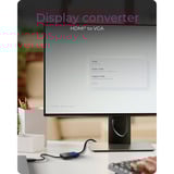 ICY BOX ICY BOX IB-AC502a, Adaptateur Noir