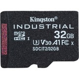 Kingston Industrial microSDHC 32Go, Carte mémoire Noir, Classe 10, UHS-I, U3, V30, A1