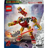 LEGO Marvel Super Heroes - Le méca d'Iron Man contre Ultron, Jouets de construction 76307